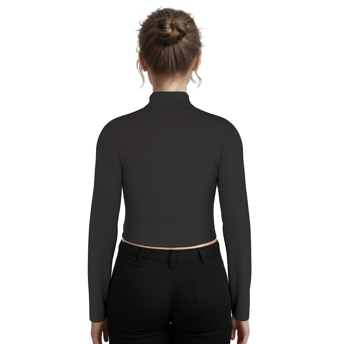 Premiere Danse Academy - Eco-Friendly All-Over Print Women's Turtleneck T-shirt With Long Sleeve