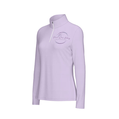 Premiere Danse Academy - Women's Sports Collar Jersey With Long Sleeve| Interlock