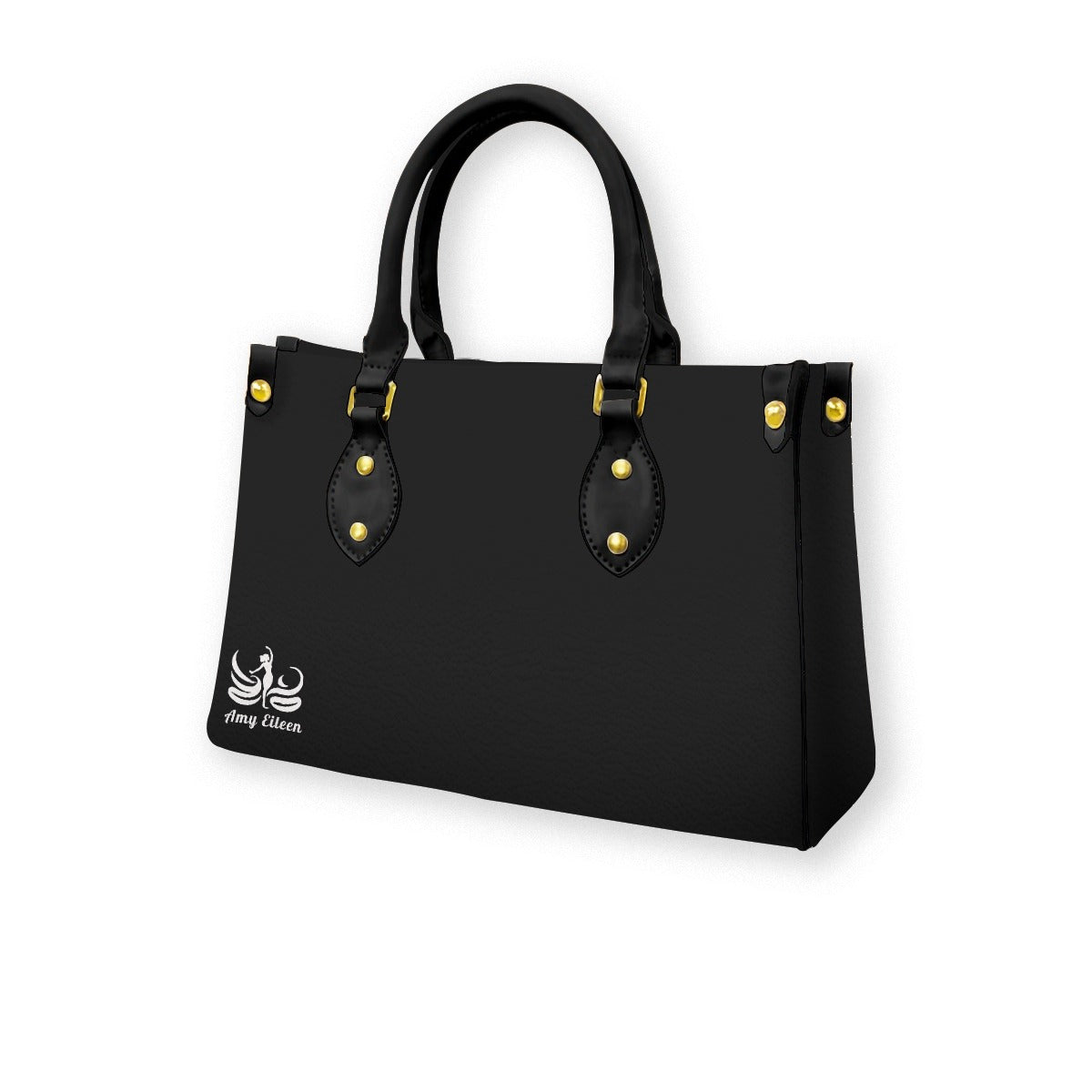 Women's Tote Bag With Black Handle