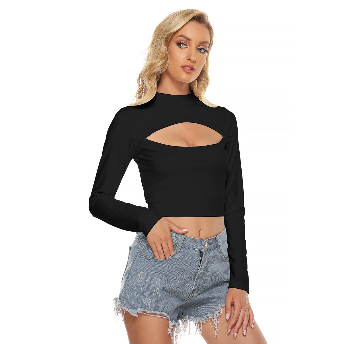 Premiere Danse Academy - Keyhole Tight Crop Top