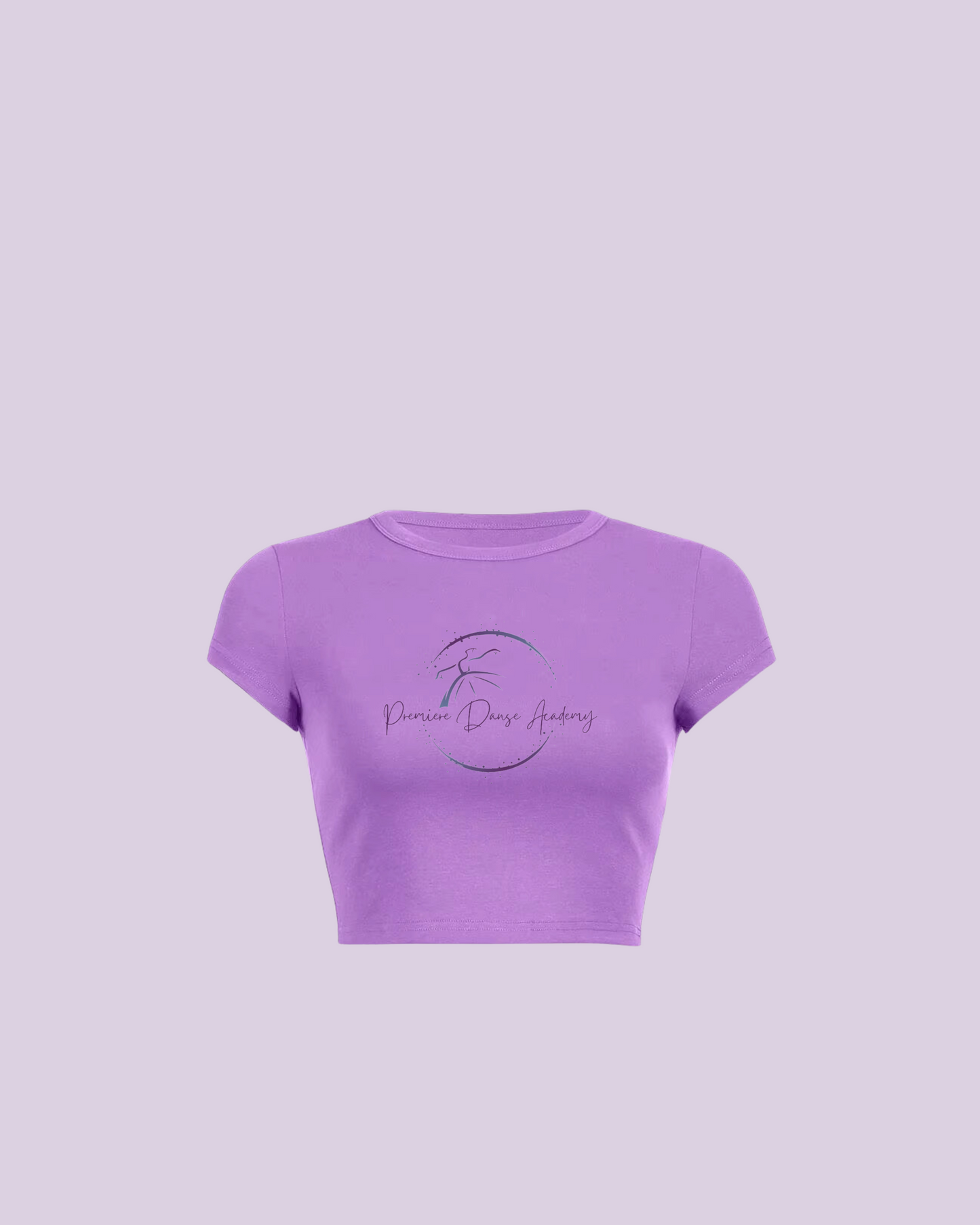 Premiere Danse Academy Logo Crop Top TShirt